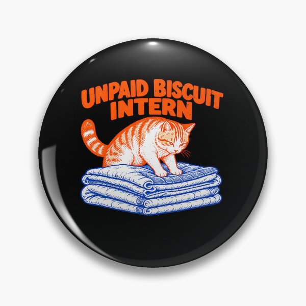 Item preview, Funny Cat Internship Making Biscuits designed and sold by elderberry.