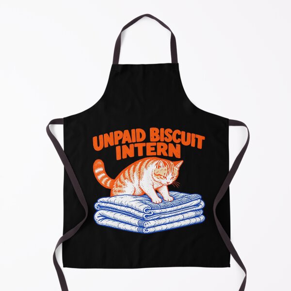 Item preview, Funny Cat Internship Making Biscuits designed and sold by elderberry.