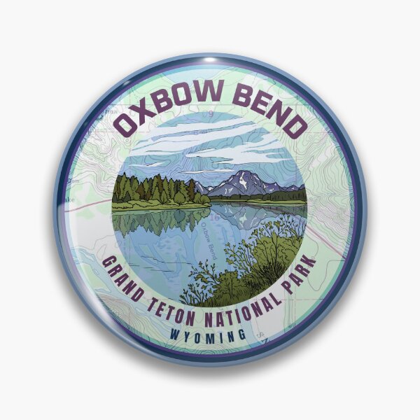 Item preview, Souvenir Map - Grand Teton Oxbow Bend Scene designed and sold by Willz Designz.