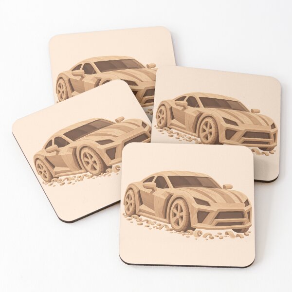Item preview, Wooden Car designed and sold by karamram.