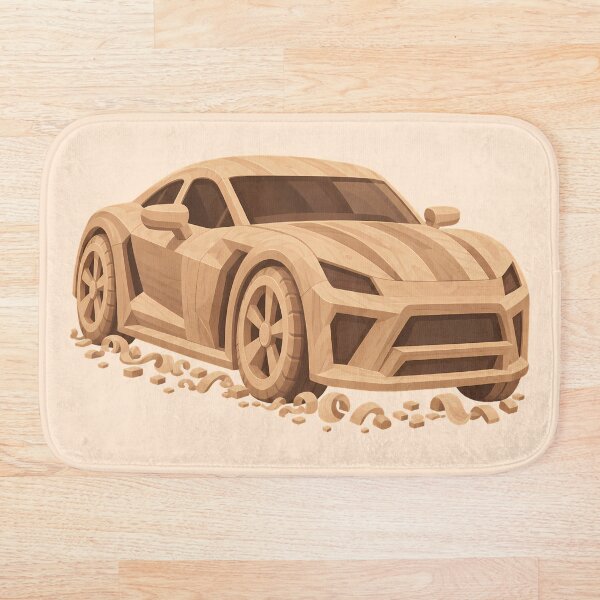 Item preview, Wooden Car designed and sold by karamram.