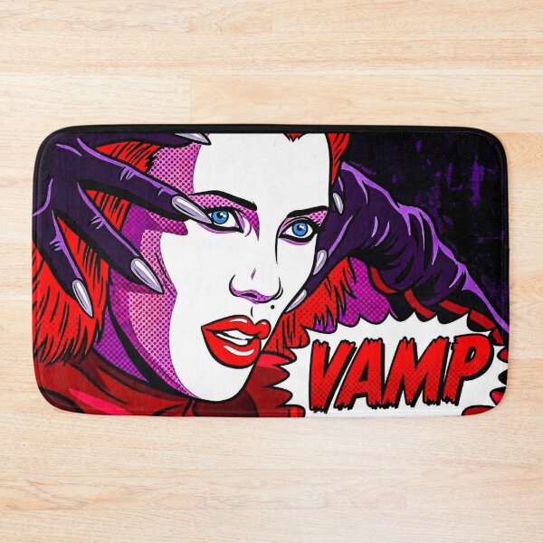 Item preview, Katrina ~ VAMP ~ Vintage 80's HORROR Pop Art Cartoon ~ Miss Grace Jones designed and sold by TheLastGarden.
