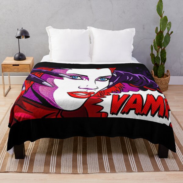 Item preview, Katrina ~ VAMP ~ Vintage 80's HORROR Pop Art Cartoon ~ Miss Grace Jones designed and sold by TheLastGarden.