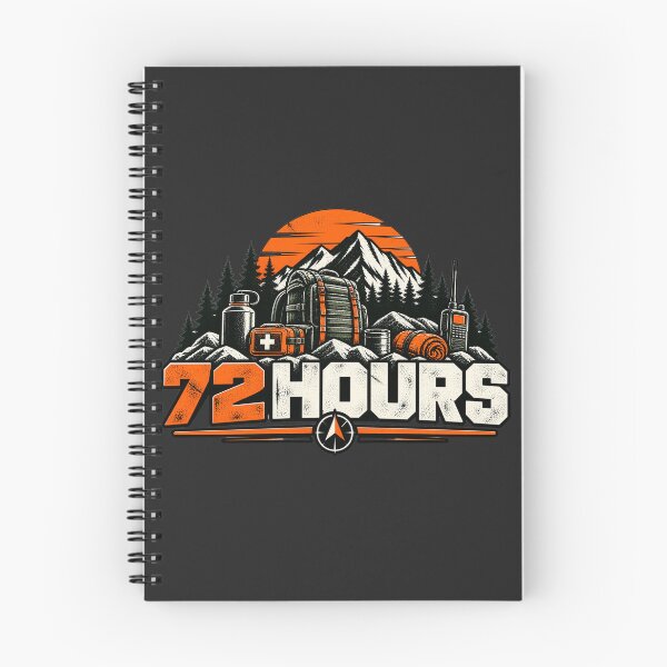 Item preview, 72 Hours Emergency Preparedness Survival Design v2 designed and sold by Portuguese Prepper.