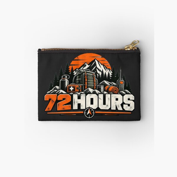 Item preview, 72 Hours Emergency Preparedness Survival Design v2 designed and sold by Portuguese Prepper.