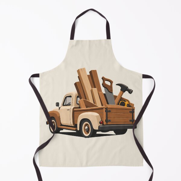 Item preview, Carpenter Pickup Truck Woodworking designed and sold by karamram.