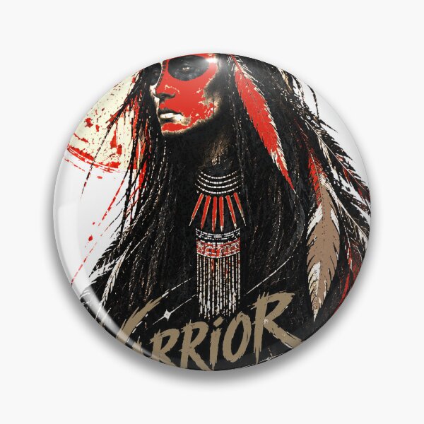 Item preview,  Native American Warrior - Indians  designed and sold by B.J. ART.