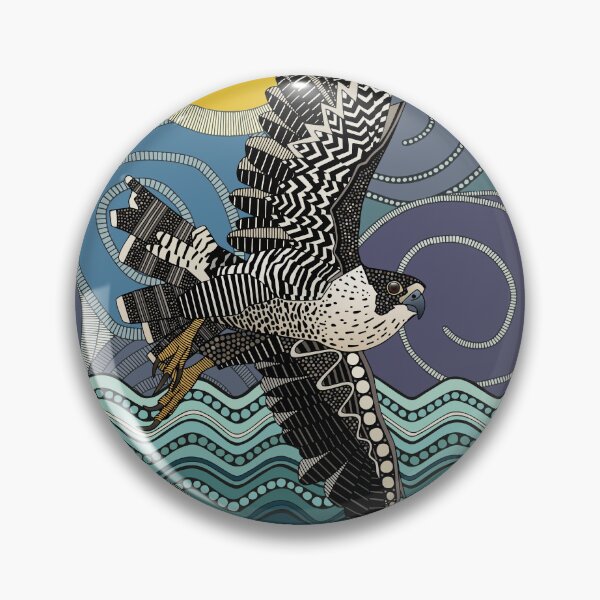 Item preview, Cornwall peregrine falcon designed and sold by scrummy.
