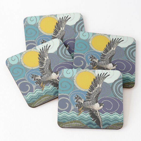 Item preview, Cornwall peregrine falcon designed and sold by scrummy.