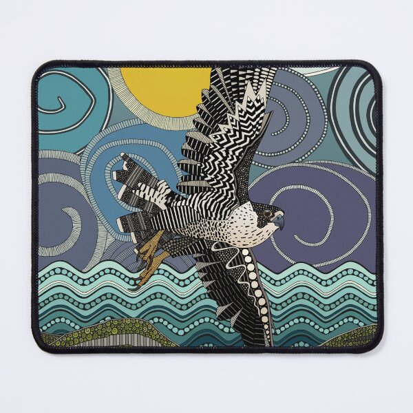 Item preview, Cornwall peregrine falcon designed and sold by scrummy.