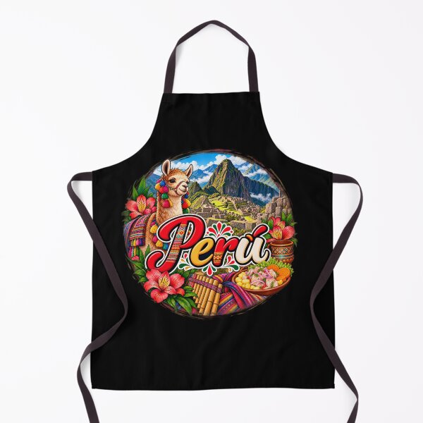 Item preview, Peru Machu Picchu Llama – Colorful Peruvian Culture & Andean designed and sold by Nzgiftsandmore.