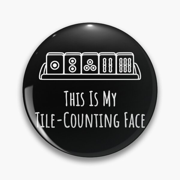 Item preview, This Is My Tile-Counting Face designed and sold by theartfulaspie.