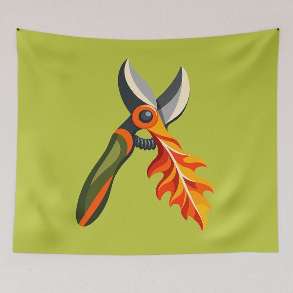 Item preview, Autumn Gardening Pruning Shears – Fall Garden Tools designed and sold by karamram.