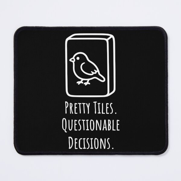Item preview, Pretty Tiles. Questionable Decisions. designed and sold by theartfulaspie.