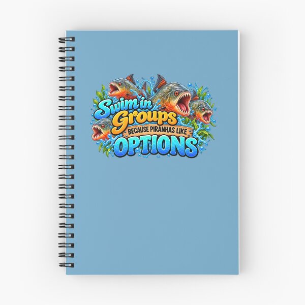 Item preview, Piranhas Like Options designed and sold by Elisabeth Lucas.