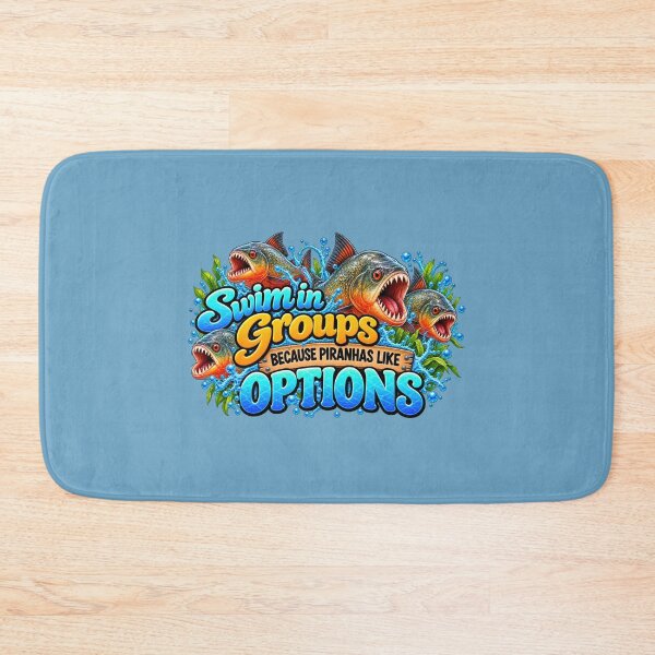 Item preview, Piranhas Like Options designed and sold by Elisabeth Lucas.