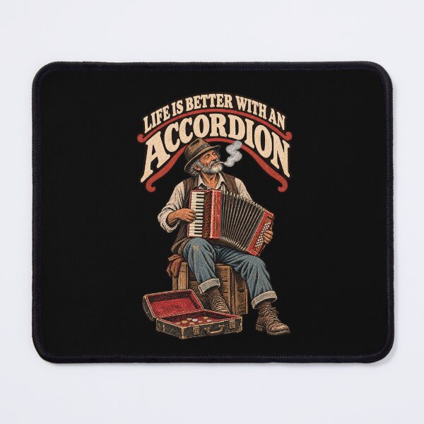 Item preview, LIFE IS BETTER WITH AN ACCORDION designed and sold by Konvero.