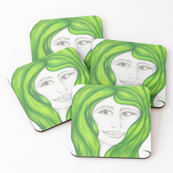 Item preview, Lady Green Alone designed and sold by JTraffStudios.