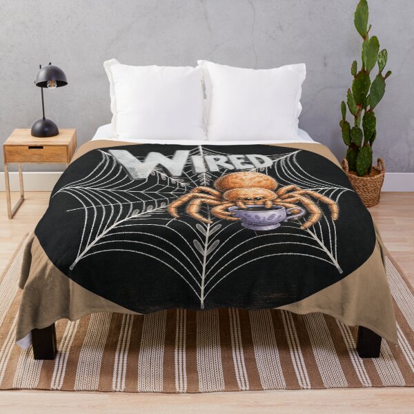Artikelvorschau, Wired Spider – Coffee Loving Spider entworfen und verkauft von monolithstudio.