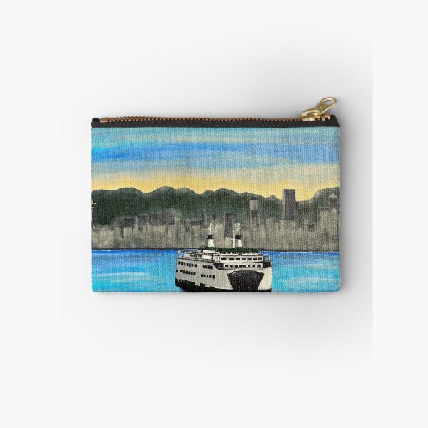 Item preview, Seattle View Ferry Painting designed and sold by Art by Kirsten Sneath.