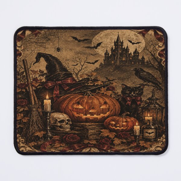 Item preview, The Raven's Gothic Halloween Keepsake designed and sold by SatinPosterCo.