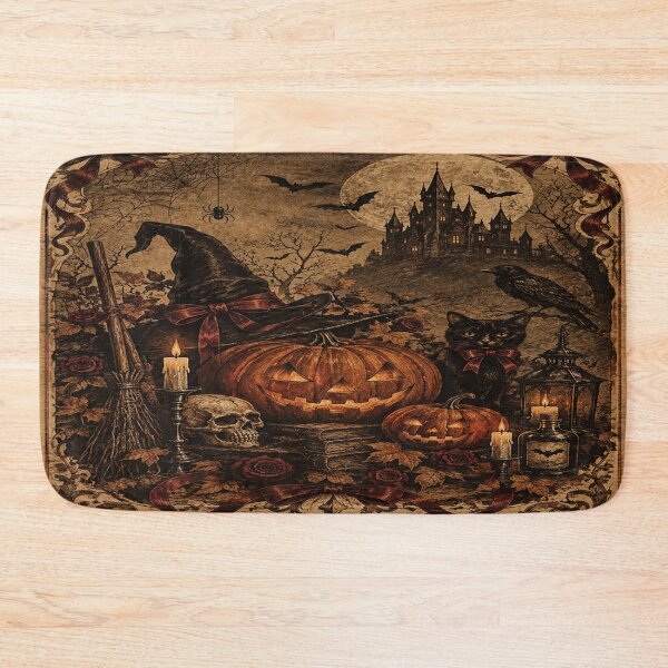 Item preview, The Raven's Gothic Halloween Keepsake designed and sold by SatinPosterCo.