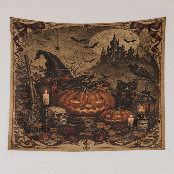 Item preview, The Raven's Gothic Halloween Keepsake designed and sold by SatinPosterCo.