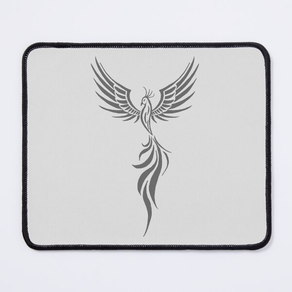 Item preview, Minimalist Tribal Phoenix Rising Tattoo Design designed and sold by URSM.