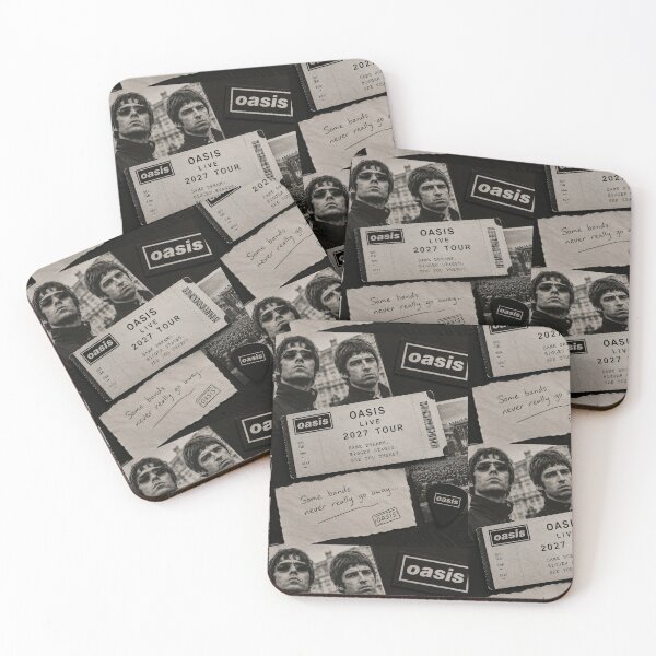 Item preview, Oasis 2027 Tour Mystery Gift Ticket | Black and White Britpop Surprise designed and sold by Customprinthub1.