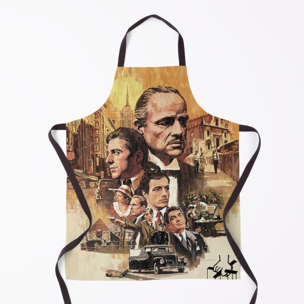 Item preview, The Godfather Original Custom Vintage Movie Poster Wall Art Tee Design designed and sold by Cool Robot Bro..