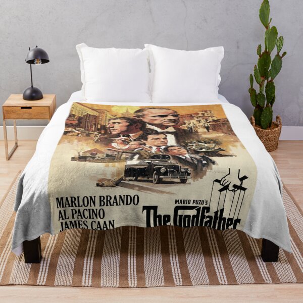 Artikelvorschau, Der Pate – Originales, individuelles Vintage-Filmposter-Wandkunst-T-Shirt-Design entworfen und verkauft von Cool Robot Bro..