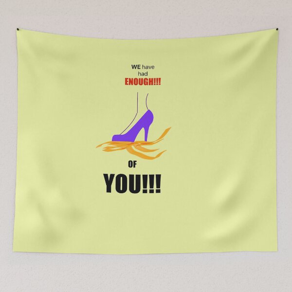 Item preview, enough is ENOUGH!!! designed and sold by MAC Art&Designs.