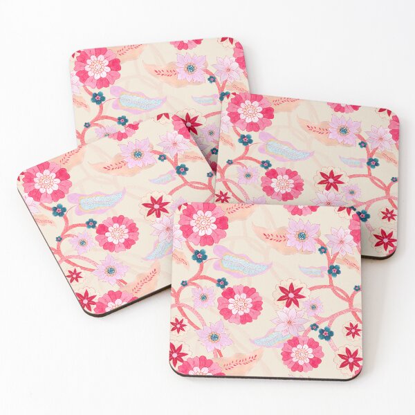 Item preview, Jaipur Blossom Reverie - Warm Cream designed and sold by Piret Victoria Studio.