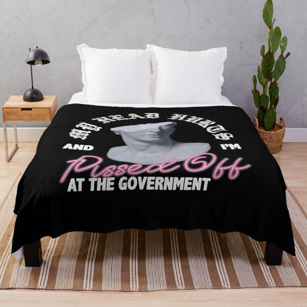 Item preview, My Head Hurts and I'm Mad at The Government designed and sold by KatySouders.
