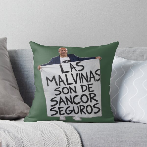 Item preview, "Las malvinas son de SANCOR SEGUROS" (meme flag) designed and sold by frikybomb.