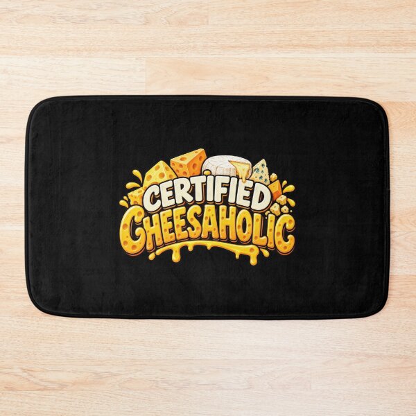 Item preview, Certified Cheeseaholic designed and sold by Elisabeth Lucas.