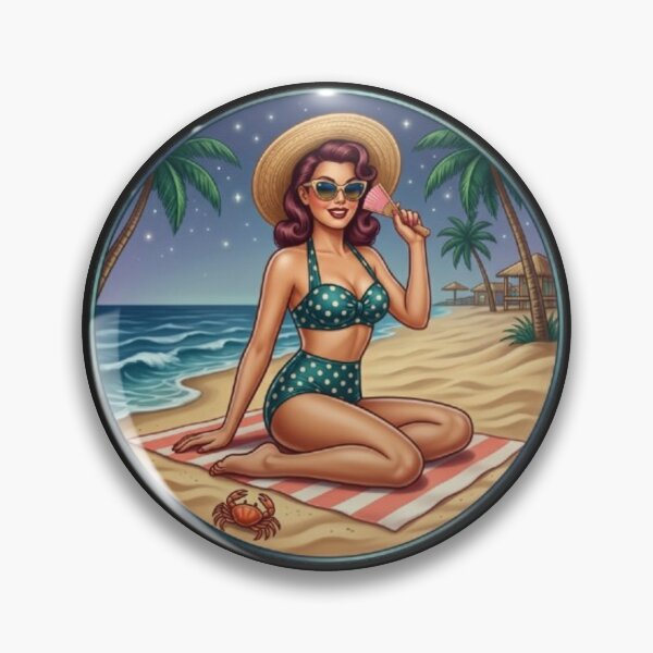 Item preview, "Retro Glamour: Charm and Audacity of Pin-Ups” designed and sold by CHRIST5000.