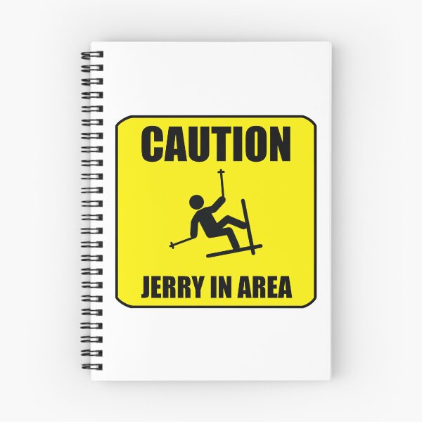 Item preview, Caution: Jerry in Area designed and sold by SkiBumArt.