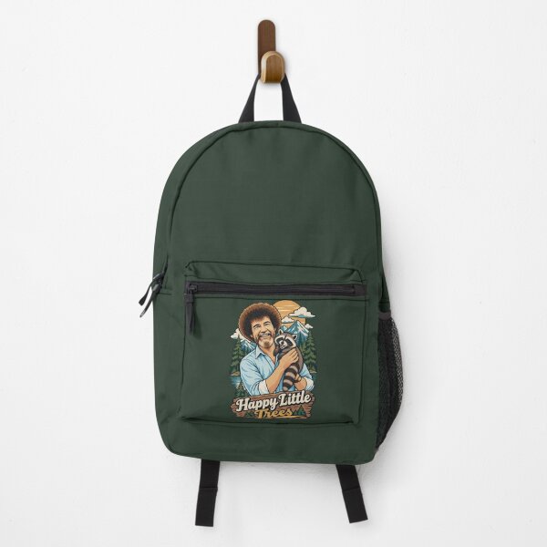 Artikelvorschau, Bob Ross und der Waschbär – Fröhliche kleine Bäume entworfen und verkauft von karamram.