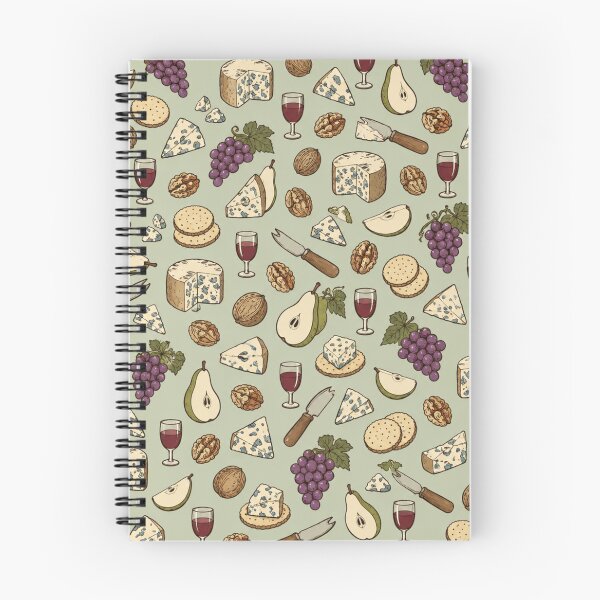 Item preview, Stilton Cheese Pattern | English Blue Cheese Board with Grapes, Walnuts, Pears and Port designed and sold by StickyGuys.
