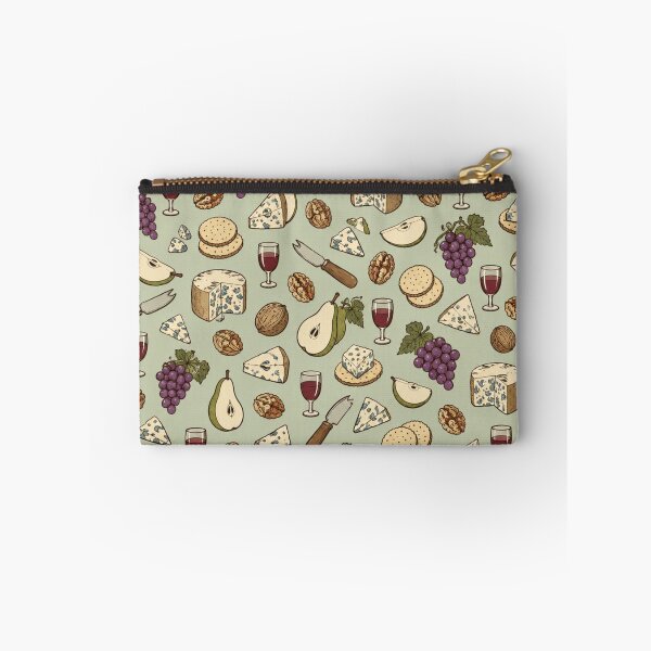 Item preview, Stilton Cheese Pattern | English Blue Cheese Board with Grapes, Walnuts, Pears and Port designed and sold by StickyGuys.