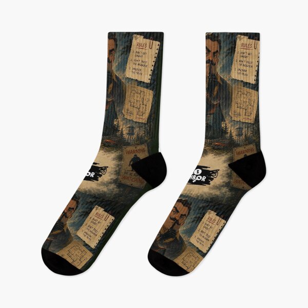 Item preview, Hello Neighbor Mystery House Vintage Art designed and sold by karamram.