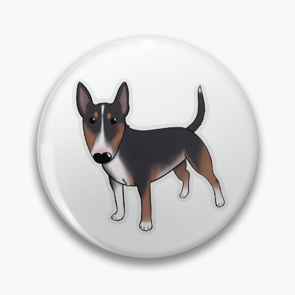 Item preview, Bull Terrier tricolor brindle designed and sold by Schneckenschmiede (Flarenol).
