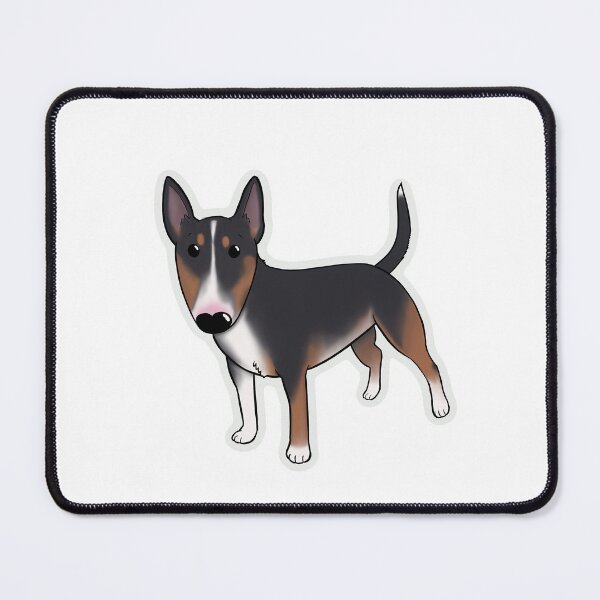 Item preview, Bull Terrier tricolor brindle designed and sold by Schneckenschmiede (Flarenol).