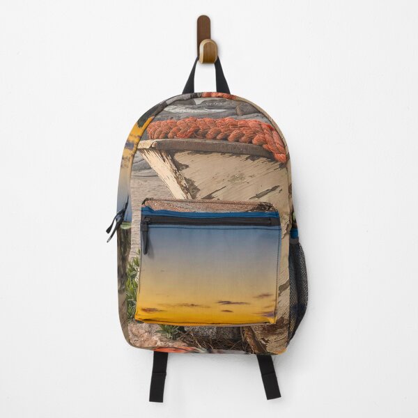 Item preview, Sunset over Coastal Shipwreck designed and sold by Coastal Wearable Art & Home Decor.