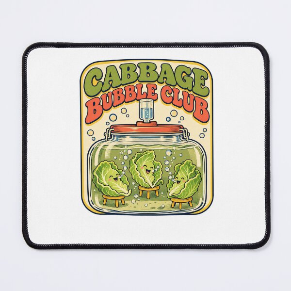 Item preview, Cabbage Leaves Run a Bubble Club designed and sold by Pixdot.
