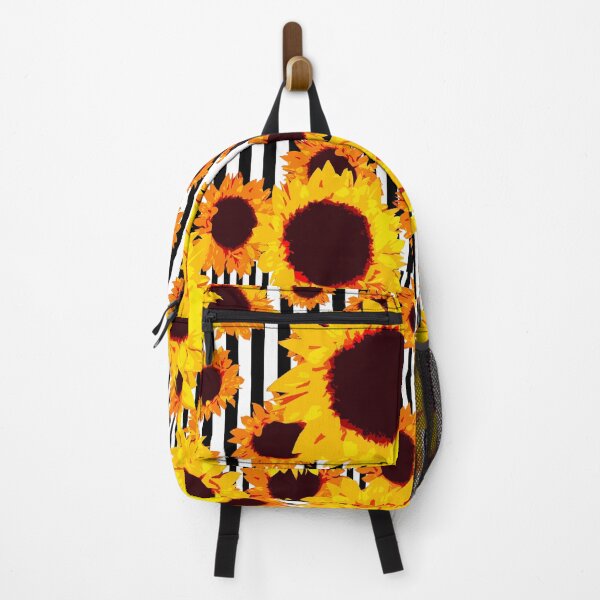 Item preview, sunflowers and stripes designed and sold by David Mark Lane.