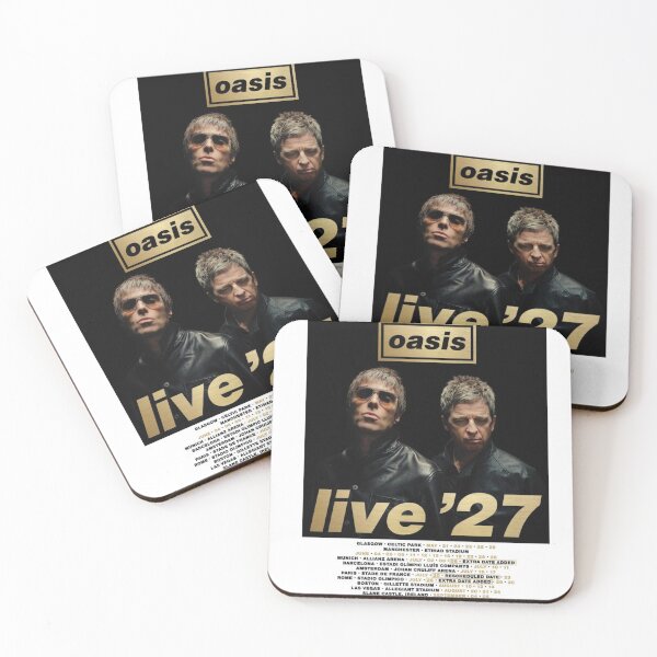 Item preview, Oasis Live '27 Poster Dates List For Glasgow UK On May 21-29 To Knebworth UK On September 11-19 2027 designed and sold by Customprinthub1.