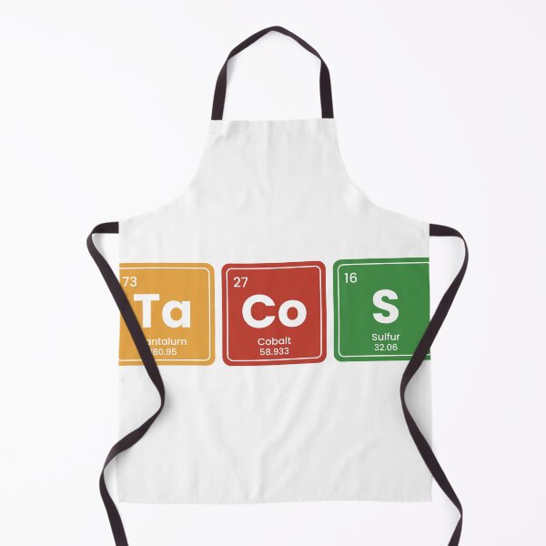 Item preview, TACOS Periodic Table Elements - Taco Lover Funny Science designed and sold by That Store With the Fun Stuff.