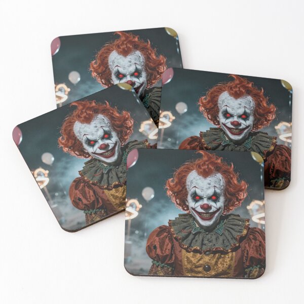 Item preview, Halloween clown terror designed and sold by Abstr4ct W0rld.